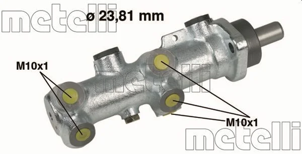 Cilindro Mestre dos Travões METELLI 05-0240