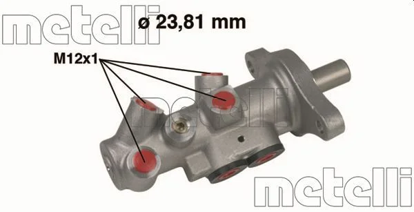 Cilindro Mestre dos Travões METELLI 05-0295