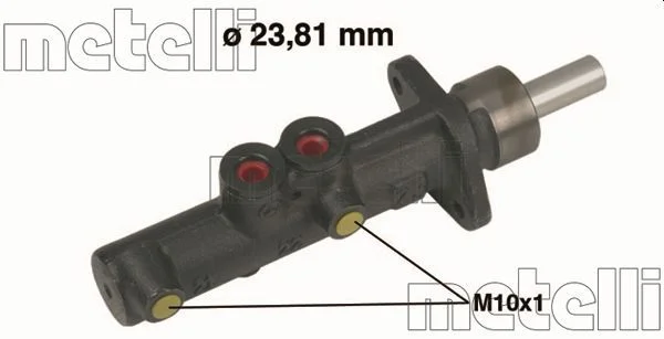 Cilindro Mestre dos Travões METELLI 05-0308
