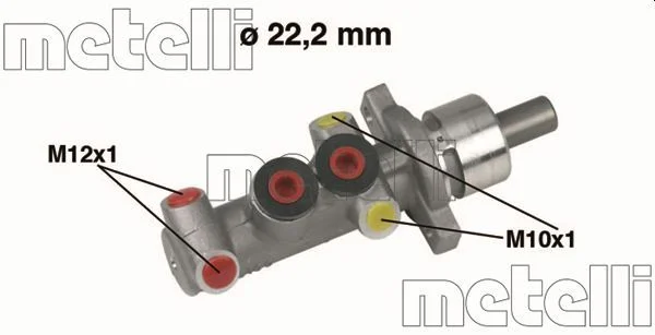 Cilindro Mestre dos Travões METELLI 05-0310