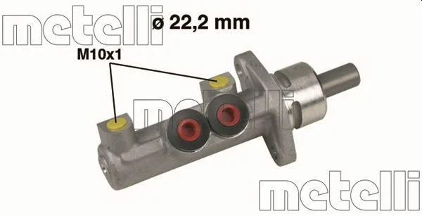 Cilindro Mestre dos Travões METELLI 05-0327