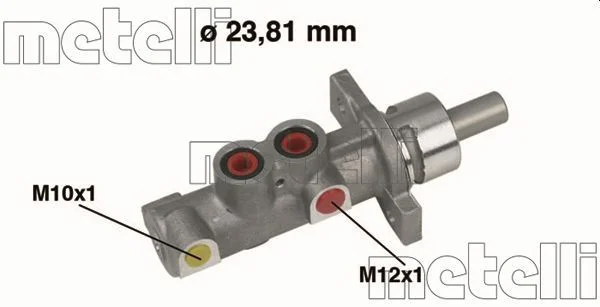 Cilindro Mestre dos Travões METELLI 05-0358