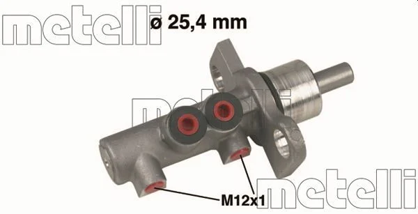 Cilindro Mestre dos Travões METELLI 05-0369