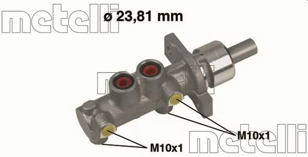 Cilindro Mestre dos Travões METELLI 05-0377