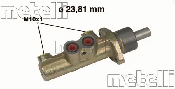 Cilindro Mestre dos Travões METELLI 05-0411