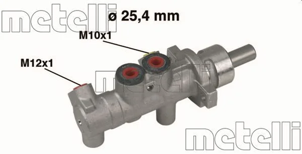 Cilindro Mestre dos Travões METELLI 05-0414