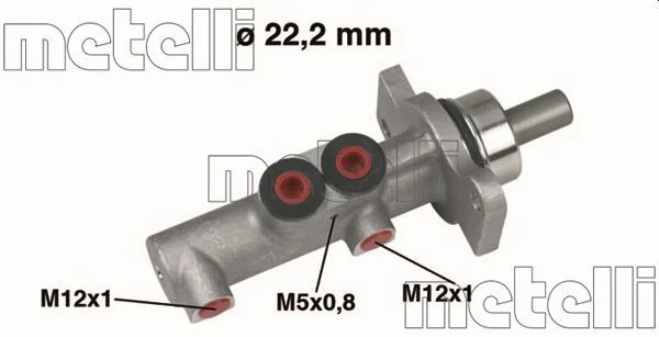 Cilindro Mestre dos Travões METELLI 05-0423