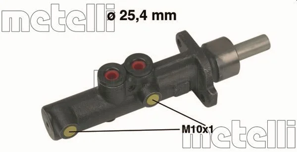 Cilindro Mestre dos Travões METELLI 05-0473