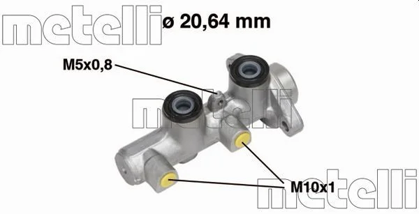 Brake Master Cylinder METELLI 05-0514