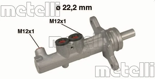 Cilindro Mestre dos Travões METELLI 05-0535