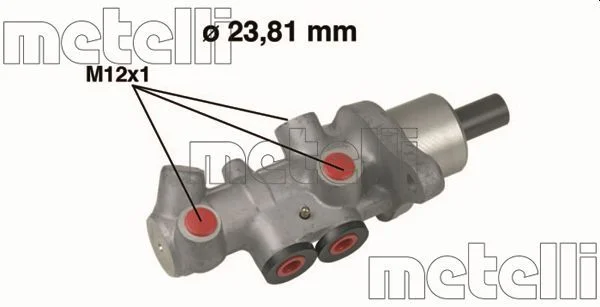 Brake Master Cylinder METELLI 05-0536