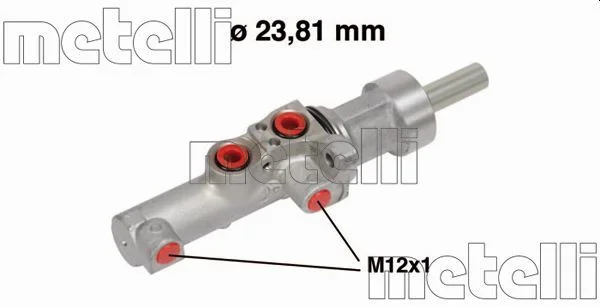 Cilindro Mestre dos Travões METELLI 05-0550