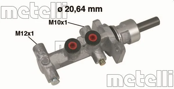 Cilindro Mestre dos Travões METELLI 05-0553