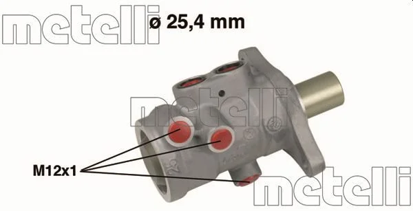 Cilindro Mestre dos Travões METELLI 05-0555
