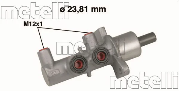 Cilindro Mestre dos Travões METELLI 05-0567