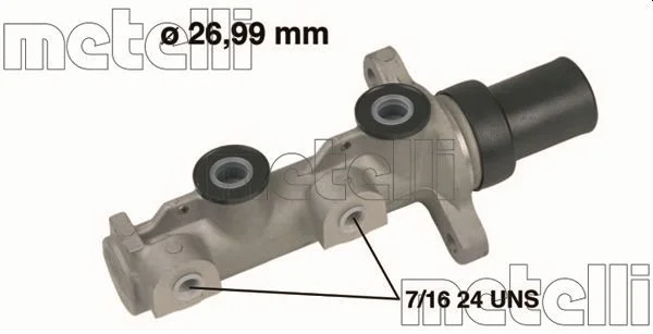 Cilindro Mestre dos Travões METELLI 05-0580