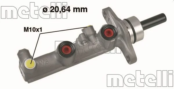 Cilindro Mestre dos Travões METELLI 05-0590