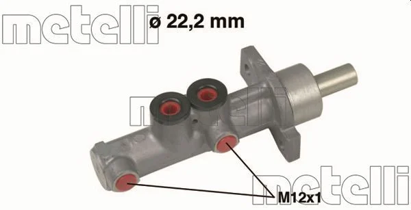 Cilindro Mestre dos Travões METELLI 05-0597