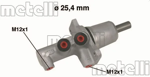 Cilindro Mestre dos Travões METELLI 05-0616