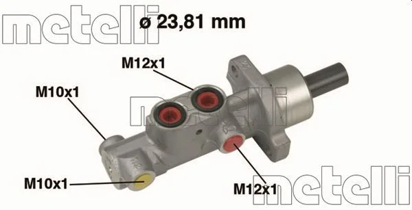 Cilindro Mestre dos Travões METELLI 05-0631