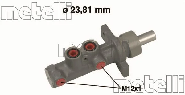 Cilindro Mestre dos Travões METELLI 05-0635