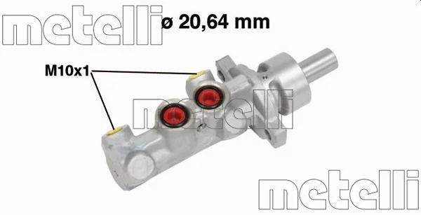 Brake Master Cylinder METELLI 05-0709
