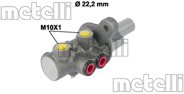 Cilindro Mestre dos Travões METELLI 05-0730