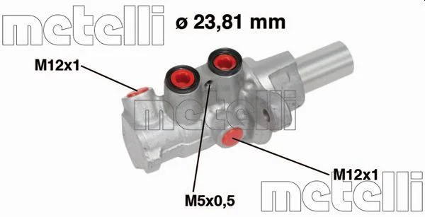 Brake Master Cylinder METELLI 05-0749