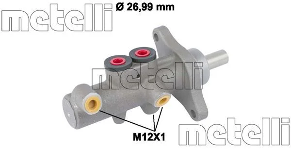 Cilindro Mestre dos Travões METELLI 05-0832