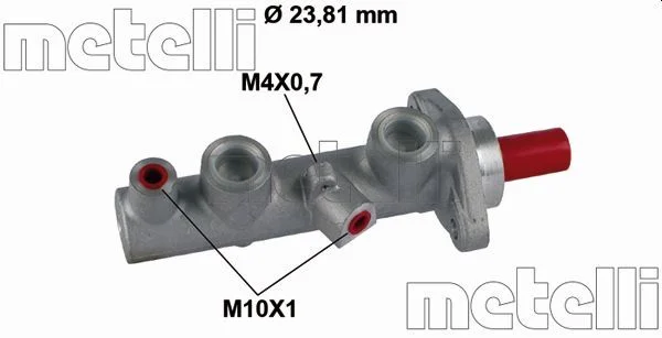 Cilindro Mestre dos Travões METELLI 05-0854