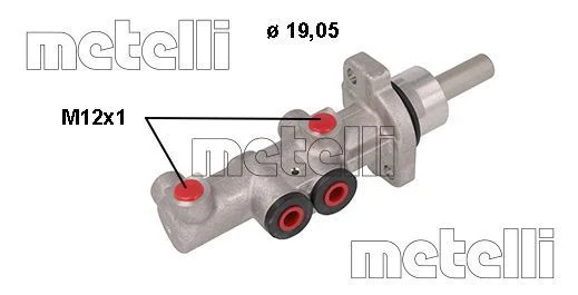 Cilindro Mestre dos Travões METELLI 05-1117