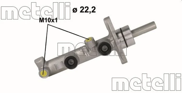 Cilindro Mestre dos Travões METELLI 05-1126