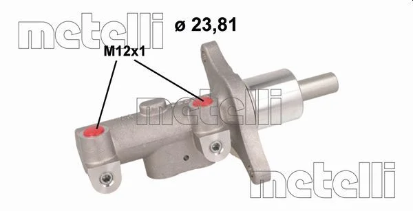 Cilindro Mestre dos Travões METELLI 05-1137