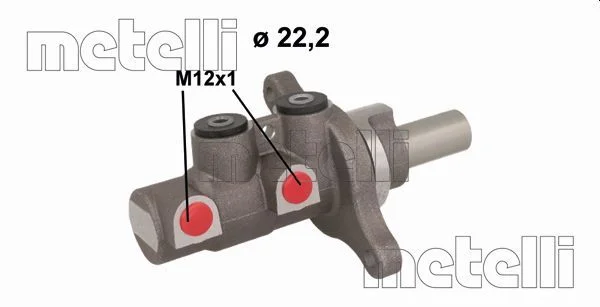 Cilindro Mestre dos Travões METELLI 05-1150