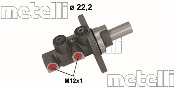 Cilindro Mestre dos Travões METELLI 05-1152