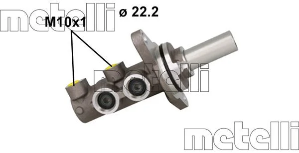 Cilindro Mestre dos Travões METELLI 05-1165