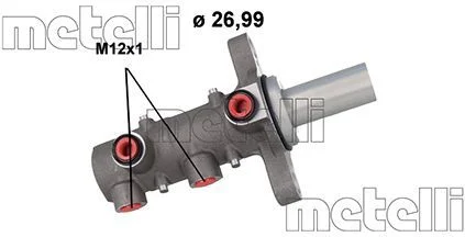 Brake Master Cylinder METELLI 05-1168