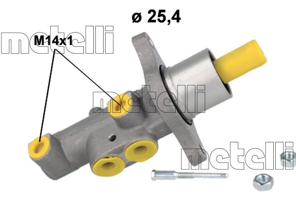 Brake Master Cylinder METELLI 05-1185