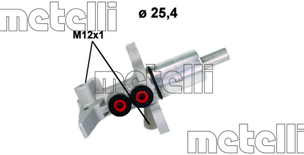 Cilindro Mestre dos Travões METELLI 05-1195