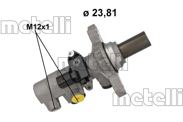Cilindro Mestre dos Travões METELLI 05-1216