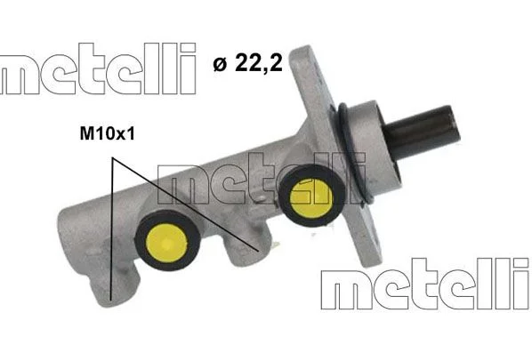 Cilindro Mestre dos Travões METELLI 05-1231