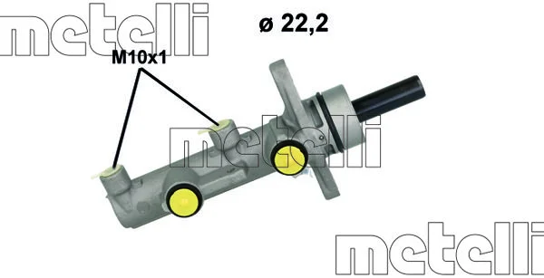 Cilindro Mestre dos Travões METELLI 05-1233