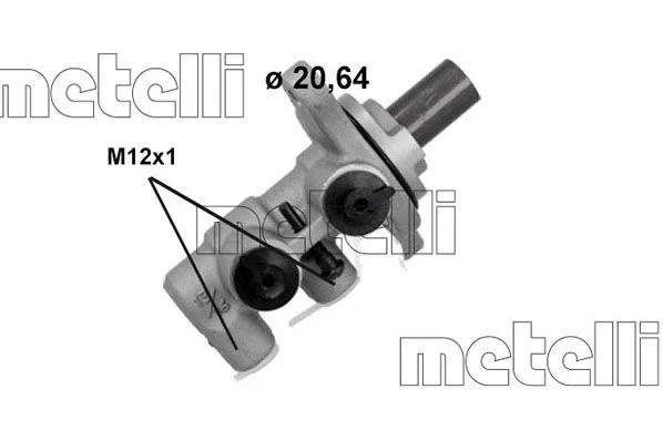 Brake Master Cylinder METELLI 05-1241