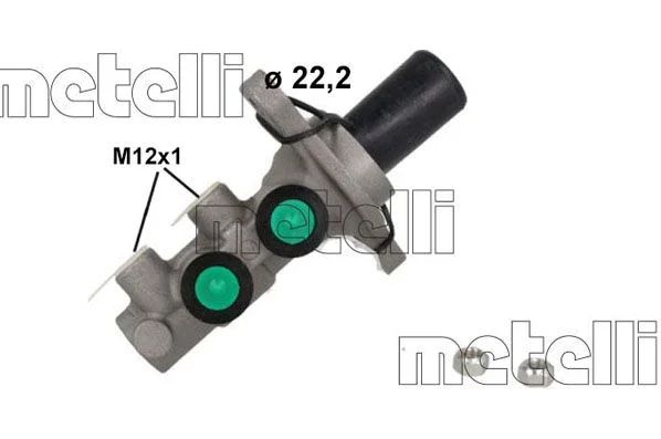 Cilindro Mestre dos Travões METELLI 05-1249