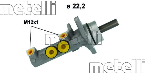Cilindro Mestre dos Travões METELLI 05-1258