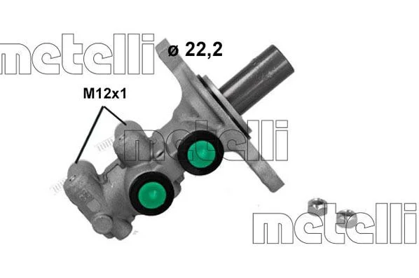 Cilindro Mestre dos Travões METELLI 05-1262