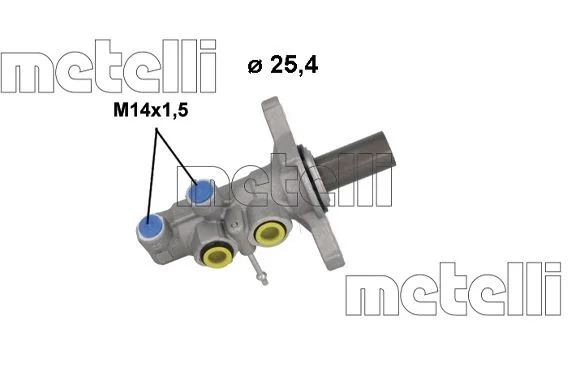 Cilindro Mestre dos Travões METELLI 05-1274