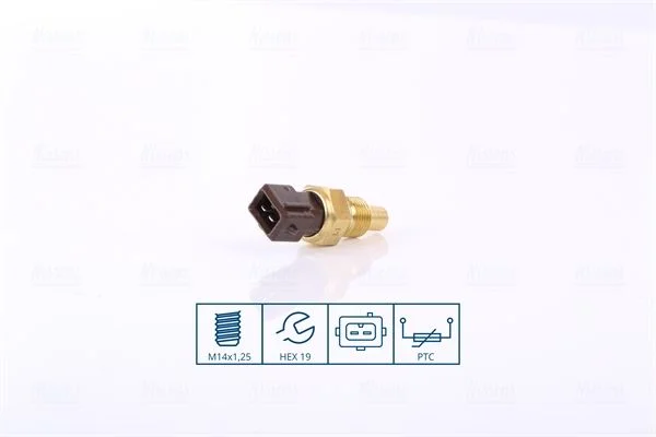 Sensor, coolant temperature NISSENS 207014