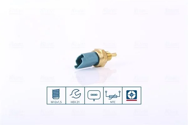 Sensor, temperatura do líquido de refrigeração NISSENS 207033