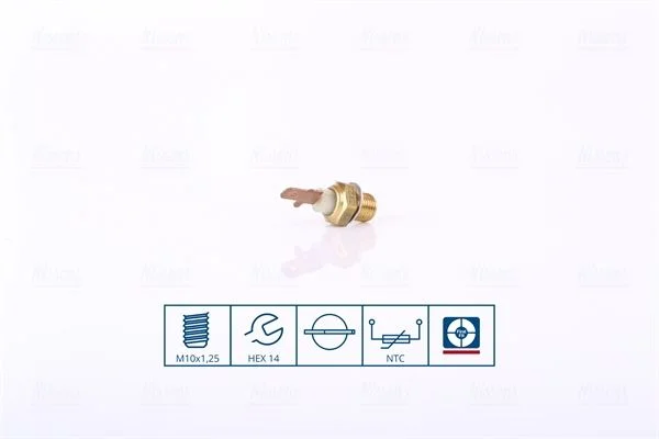 Sensor, coolant temperature NISSENS 207058